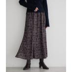 スカート アニマル柄プリントマーメイドスカート