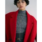 ショッピング麻 コート アウター ツイードオーバージャケットコート レディース