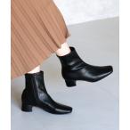 ブーツ プレーンストレッチショートブーツ(204-57139)JELLY BEANS(ジェリービーンズ) レディース