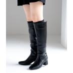 ブーツ バックファスナーロングブーツ(210-57391)JELLY BEANS(ジェリービーンズ) レディース