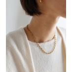 ショッピングアンドミー ネックレス 「金属アレルギー対応/サージカルステンレス」スクエアチェーンネックレス レディース