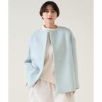 ノーカラーコート コート ノーカラーコート レディース