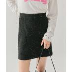 ショッピングスパンコール スカート 「限定価格」スパンコールニットスカート