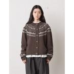 ショッピングボレロ カーディガン MidiUmi ノルディックニットカーディガン レディース