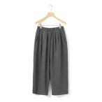 パンツ MidiUmi ウールワイドイージーパンツ レディース