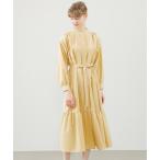 「MACKINTOSH PHILOSOPHY」 長袖ワンピース 38 イエロー レディース