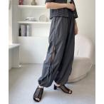 [LOWRYS FARM] легкий брюки FREE угольно-серый женский 