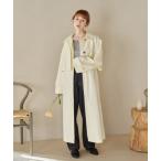 [hinari] пальто с отложным воротником SMALL слоновая кость женский 