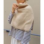 [styiro] пончо FREE слоновая кость женский 