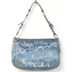 「COACH」 ハンドバッグ - ブルー レディース