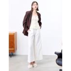 ショッピングコンビネゾン 「EIMY ISTOIRE」 パンツドレス M アイボリー レディース
