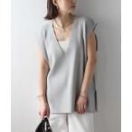 [Bonjour Sagan] [ANDSEARCH] безрукавка tops FREE светло-серый женский 