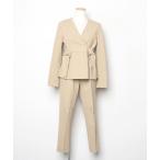 [RUIRUE BOUTIQUE] брючный костюм S свет хаки женский 