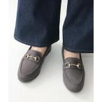 ローファー 撥水＆防汚機能付きスエードビットローファー「低反発スポンジ入り」 レディース