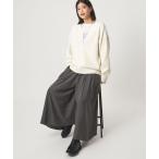  брюки [WEB ограничение ][at ease] юбка-брюки брюки женский 