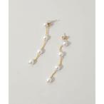 ピアス パールチェーンスウィングピアス レディース