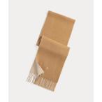 マフラー リバーシブル ウールカシミヤ マフラー メンズ