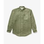 シャツ ウォッシュドヘリンボーンネルシャツ メンズ レディース