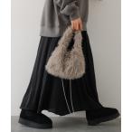 ショッピングトートバック トートバッグ ファーミニトートバック レディース