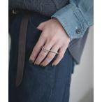 指輪 リング 「daily CLIP」ダブルフィンガーリング レディース