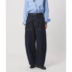 ショッピングポケット ジーンズ デニム デニムパンツ フラップポケット デニムパンツ レディース