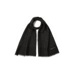 マフラー Holliday ＆ Brown / ウールシルク ドット ストール メンズ