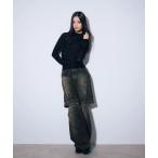 ジーンズ デニム デニムパンツ ANNA SUI NYC/アナ スイ エヌワイシー/ファンクションデニムパンツ レディース