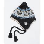 ニット帽 ニットキャップ SHIPS Colors:「手洗い可能」ジャカード ニット キャップ メンズ