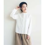 ショッピングSH- ブラウス シャツ スタンドカラーシャツ レディース