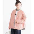 ショッピングピンク ダウンコート ダウンジャケット リバーシブルビッグダウンカーディガン レディース