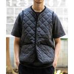 ベスト ジレ Jackman X Lavenham Collarless Gilet Mens / ジャックマン カラーレス ジレ メンズ メンズ