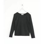 ショッピングカットソー tシャツ テレコロングスリーブカットソー レディース