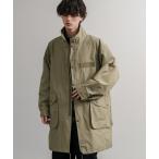 ショッピングモッズ モッズコート コート Audience オーディエンス 綿ナイロン高密度ポプリン M-90ロング丈スタンドネックモッズコート AUD7355 メンズ
