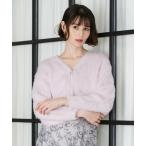 ショッピングドゥ カーディガン 2025秋冬新作 Vネックシャギーカーディガン レディース