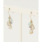 「anq.」 ピアス（両耳用） ONE SIZE グリーン レディース