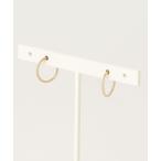 [ete] K10YG серьги обруч S FREE желтое золото женский 