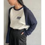 ショッピングオートミール 「AMERICANA」 長袖カットソー F オートミール レディース