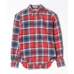 ショッピングINDIVIDUALIZED 「INDIVIDUALIZED SHIRTS」 チェック柄長袖シャツ - レッド レディース