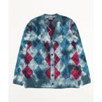 ショッピングアーガイル 「DIESEL」 ニットカーディガン SMALL ブルー レディース