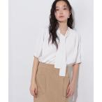 「N.（N. Natural Beauty Basic）」 半袖ブラウス MEDIUM オフホワイト レディース