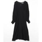 「ETRE TOKYO」 長袖ワンピース FREE ブラック レディース