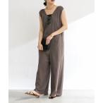 「RIVE DROITE」 オールインワン FREE チャコールグレー レディース