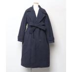 「NANO universe」 ダウンコート 36 ネイビー レディース