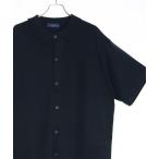 [WESTSEA] рубашка-поло с коротким рукавом M темно-синий мужской 