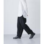 パンツ ウールテーパードパンツ レディース