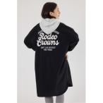 ワンピース フード付きコーデュロイシャツワンピース