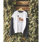 ショッピングコンビ ニット セーター 「NASU FARM VILLAGE」スウェットコンビニット レディース