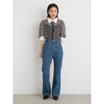 [LILY BROWN] ботинки cut Denim брюки 1 голубой женский 