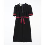 「GUCCI」 半袖ワンピース - ブラック