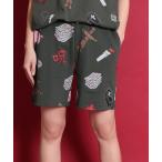 「PUNYUS」 ハーフパンツ 1 スミクロ レディース